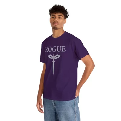 Rogue | Unisex Class T-shirt | Dungeons and Dragons Style | Pathfinder Style | Fantastic Gift | Metal D20 Shirt | Dragon Dice Shirt - Image 66