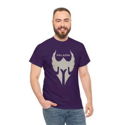 Paladin | Unisex Class T-shirt | Dungeons and Dragons Style | Pathfinder Style | Fantastic Gift | Metal D20 Shirt | Dragon Dice Shirt - Image 73