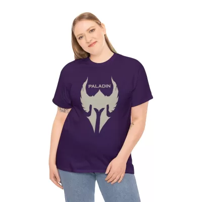 Paladin | Unisex Class T-shirt | Dungeons and Dragons Style | Pathfinder Style | Fantastic Gift | Metal D20 Shirt | Dragon Dice Shirt - Image 77