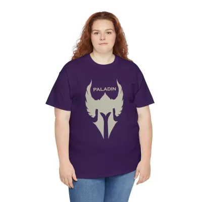 Paladin | Unisex Class T-shirt | Dungeons and Dragons Style | Pathfinder Style | Fantastic Gift | Metal D20 Shirt | Dragon Dice Shirt - Image 79