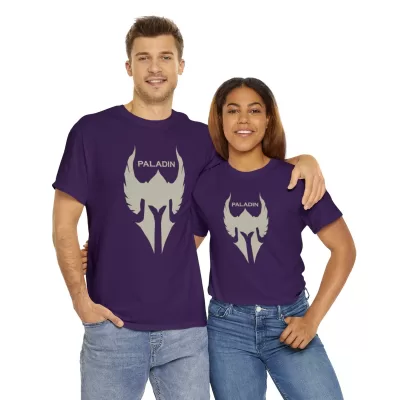Paladin | Unisex Class T-shirt | Dungeons and Dragons Style | Pathfinder Style | Fantastic Gift | Metal D20 Shirt | Dragon Dice Shirt - Image 82