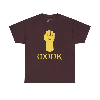 Monk | Unisex T-shirt | Dungeons and Dragons Style | Pathfinder Style | Fantastic Gift | Metal D20 Shirt | Dragon Dice Shirt - Image 26
