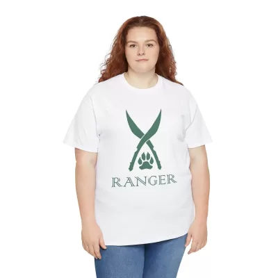 Ranger | Unisex T-shirt | Dungeons and Dragons Style | Pathfinder Style | Fantastic Gift | Metal D20 Shirt | Dragon Dice Shirt - Image 19