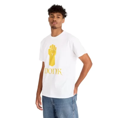 Monk | Unisex T-shirt | Dungeons and Dragons Style | Pathfinder Style | Fantastic Gift | Metal D20 Shirt | Dragon Dice Shirt - Image 18