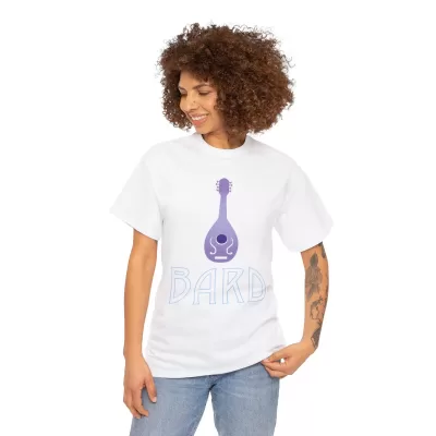 Bard | Unisex Class T-shirt | Dungeons and Dragons Style | Pathfinder Style | Fantastic Gift | Metal D20 Shirt | Dragon Dice Shirt - Image 16