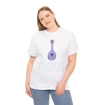 Bard | Unisex Class T-shirt | Dungeons and Dragons Style | Pathfinder Style | Fantastic Gift | Metal D20 Shirt | Dragon Dice Shirt - Image 17