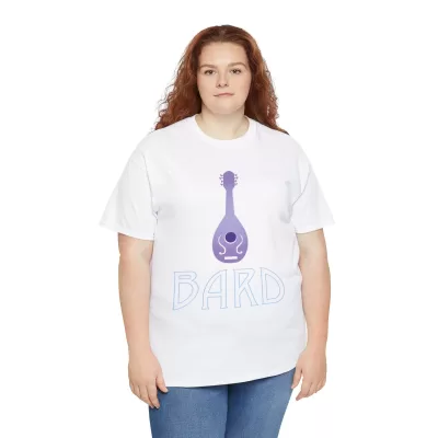 Bard | Unisex Class T-shirt | Dungeons and Dragons Style | Pathfinder Style | Fantastic Gift | Metal D20 Shirt | Dragon Dice Shirt - Image 19