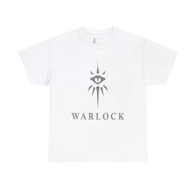 Warlock | Unisex Class T-shirt | Dungeons and Dragons Style | Pathfinder | Fantastic Gift | Metal D20 Shirt | Dragon Dice Shirt - Image 14