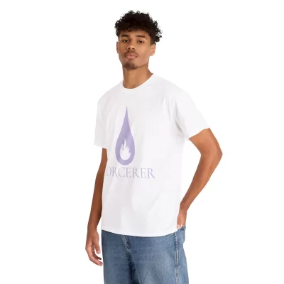 Sorcerer | Unisex Class T-shirt | Dungeons and Dragons Style | Pathfinder Style | Fantastic Gift | Metal D20 Shirt | Dragon Dice Shirt - Image 18