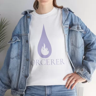 Sorcerer | Unisex Class T-shirt | Dungeons and Dragons Style | Pathfinder Style | Fantastic Gift | Metal D20 Shirt | Dragon Dice Shirt - Image 21