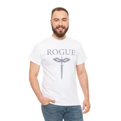 Rogue | Unisex Class T-shirt | Dungeons and Dragons Style | Pathfinder Style | Fantastic Gift | Metal D20 Shirt | Dragon Dice Shirt - Image 13
