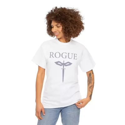 Rogue | Unisex Class T-shirt | Dungeons and Dragons Style | Pathfinder Style | Fantastic Gift | Metal D20 Shirt | Dragon Dice Shirt - Image 16