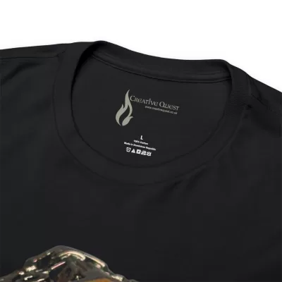 Metal D20 | Unisex T-shirt | Dungeons and Dragons Style | Pathfinder Style | Fantastic Gift | Dragon Shirt | DND Gift - Image 11