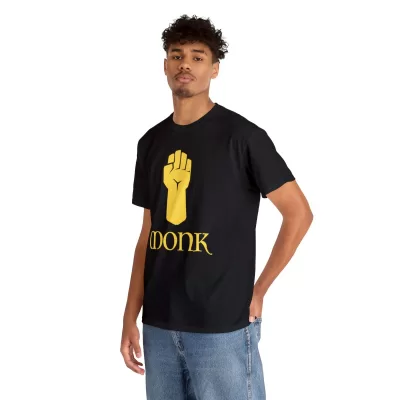 Monk | Unisex T-shirt | Dungeons and Dragons Style | Pathfinder Style | Fantastic Gift | Metal D20 Shirt | Dragon Dice Shirt - Image 42