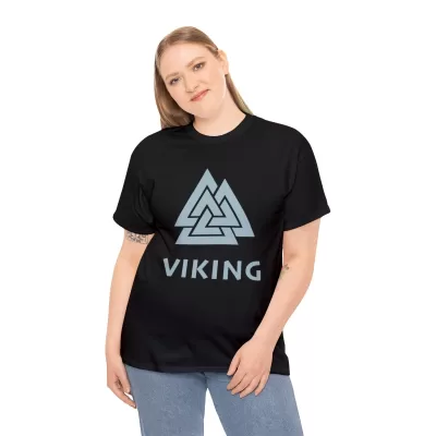Viking | Unisex Class T-shirt | Dungeons and Dragons Style | Pathfinder Style | Fantastic Gift | Metal D20 Shirt | Dragon Dice Shirt - Image 4