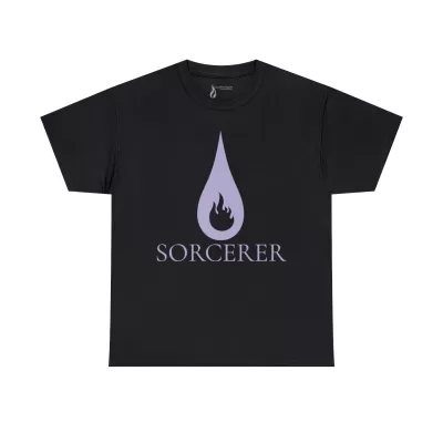 Sorcerer | Unisex Class T-shirt | Dungeons and Dragons Style | Pathfinder Style | Fantastic Gift | Metal D20 Shirt | Dragon Dice Shirt - Image 26