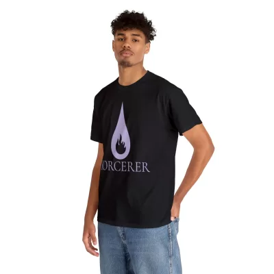 Sorcerer | Unisex Class T-shirt | Dungeons and Dragons Style | Pathfinder Style | Fantastic Gift | Metal D20 Shirt | Dragon Dice Shirt - Image 30