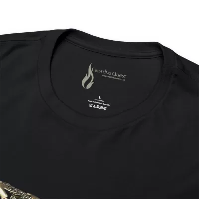 Natural D20 | Unisex T-shirt | Dungeons and Dragons Style | Pathfinder Style | Fantastic Gift | Metal D20 Shirt | Dragon Dice Shirt - Image 11