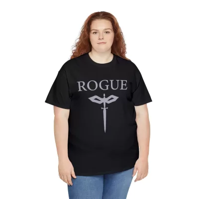 Rogue | Unisex Class T-shirt | Dungeons and Dragons Style | Pathfinder Style | Fantastic Gift | Metal D20 Shirt | Dragon Dice Shirt - Image 7