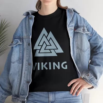 Viking | Unisex Class T-shirt | Dungeons and Dragons Style | Pathfinder Style | Fantastic Gift | Metal D20 Shirt | Dragon Dice Shirt - Image 8