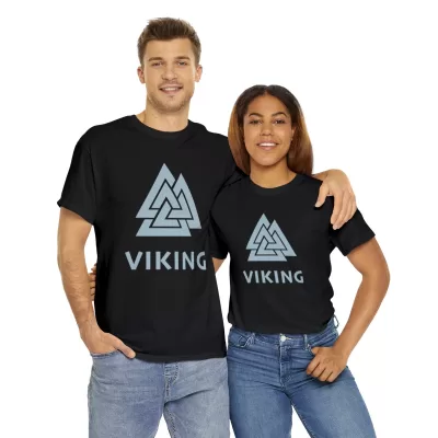 Viking | Unisex Class T-shirt | Dungeons and Dragons Style | Pathfinder Style | Fantastic Gift | Metal D20 Shirt | Dragon Dice Shirt - Image 9