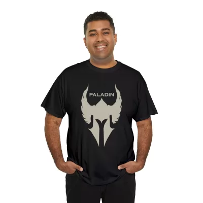 Paladin | Unisex Class T-shirt | Dungeons and Dragons Style | Pathfinder Style | Fantastic Gift | Metal D20 Shirt | Dragon Dice Shirt - Image 8
