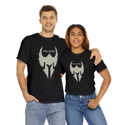 Paladin | Unisex Class T-shirt | Dungeons and Dragons Style | Pathfinder Style | Fantastic Gift | Metal D20 Shirt | Dragon Dice Shirt - Image 10