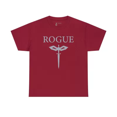 Rogue | Unisex Class T-shirt | Dungeons and Dragons Style | Pathfinder Style | Fantastic Gift | Metal D20 Shirt | Dragon Dice Shirt - Image 86