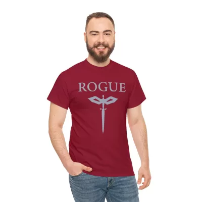 Rogue | Unisex Class T-shirt | Dungeons and Dragons Style | Pathfinder Style | Fantastic Gift | Metal D20 Shirt | Dragon Dice Shirt - Image 85