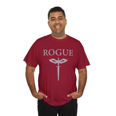 Rogue | Unisex Class T-shirt | Dungeons and Dragons Style | Pathfinder Style | Fantastic Gift | Metal D20 Shirt | Dragon Dice Shirt - Image 92