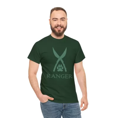 Ranger | Unisex T-shirt | Dungeons and Dragons Style | Pathfinder Style | Fantastic Gift | Metal D20 Shirt | Dragon Dice Shirt - Image 37