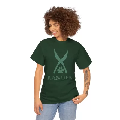 Ranger | Unisex T-shirt | Dungeons and Dragons Style | Pathfinder Style | Fantastic Gift | Metal D20 Shirt | Dragon Dice Shirt - Image 40