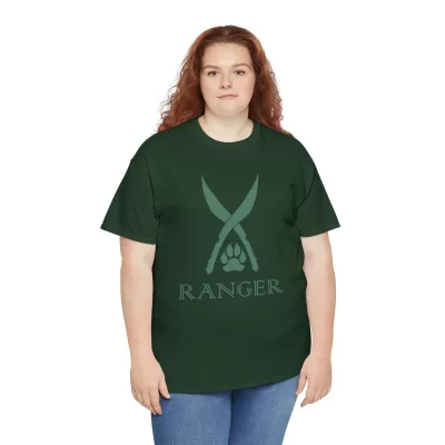 Ranger | Unisex T-shirt | Dungeons and Dragons Style | Pathfinder Style | Fantastic Gift | Metal D20 Shirt | Dragon Dice Shirt - Image 43
