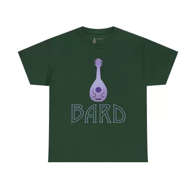 Bard | Unisex Class T-shirt | Dungeons and Dragons Style | Pathfinder Style | Fantastic Gift | Metal D20 Shirt | Dragon Dice Shirt - Image 38