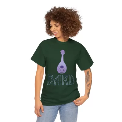 Bard | Unisex Class T-shirt | Dungeons and Dragons Style | Pathfinder Style | Fantastic Gift | Metal D20 Shirt | Dragon Dice Shirt - Image 40
