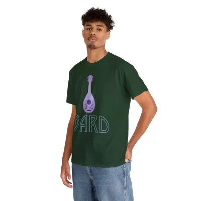Bard | Unisex Class T-shirt | Dungeons and Dragons Style | Pathfinder Style | Fantastic Gift | Metal D20 Shirt | Dragon Dice Shirt - Image 42