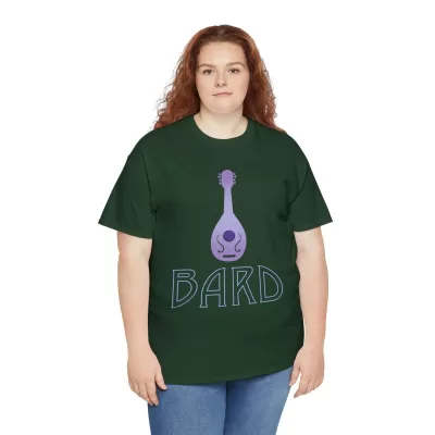 Bard | Unisex Class T-shirt | Dungeons and Dragons Style | Pathfinder Style | Fantastic Gift | Metal D20 Shirt | Dragon Dice Shirt - Image 43