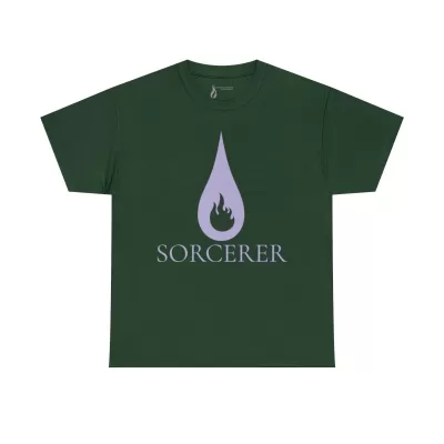 Sorcerer | Unisex Class T-shirt | Dungeons and Dragons Style | Pathfinder Style | Fantastic Gift | Metal D20 Shirt | Dragon Dice Shirt - Image 50