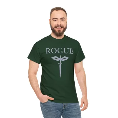 Rogue | Unisex Class T-shirt | Dungeons and Dragons Style | Pathfinder Style | Fantastic Gift | Metal D20 Shirt | Dragon Dice Shirt - Image 25