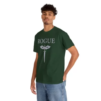 Rogue | Unisex Class T-shirt | Dungeons and Dragons Style | Pathfinder Style | Fantastic Gift | Metal D20 Shirt | Dragon Dice Shirt - Image 30