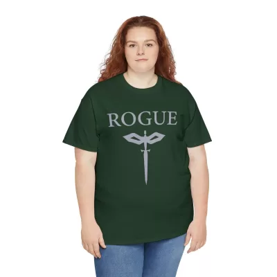 Rogue | Unisex Class T-shirt | Dungeons and Dragons Style | Pathfinder Style | Fantastic Gift | Metal D20 Shirt | Dragon Dice Shirt - Image 31