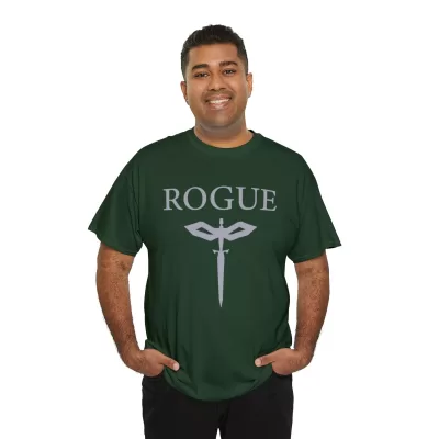 Rogue | Unisex Class T-shirt | Dungeons and Dragons Style | Pathfinder Style | Fantastic Gift | Metal D20 Shirt | Dragon Dice Shirt - Image 32