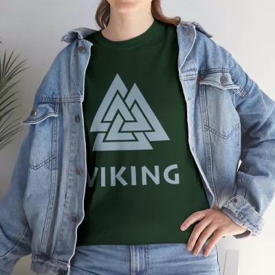 Viking | Unisex Class T-shirt | Dungeons and Dragons Style | Pathfinder Style | Fantastic Gift | Metal D20 Shirt | Dragon Dice Shirt - Image 44