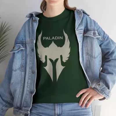 Paladin | Unisex Class T-shirt | Dungeons and Dragons Style | Pathfinder Style | Fantastic Gift | Metal D20 Shirt | Dragon Dice Shirt - Image 45