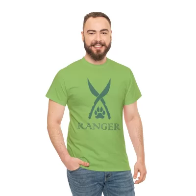 Ranger | Unisex T-shirt | Dungeons and Dragons Style | Pathfinder Style | Fantastic Gift | Metal D20 Shirt | Dragon Dice Shirt - Image 25