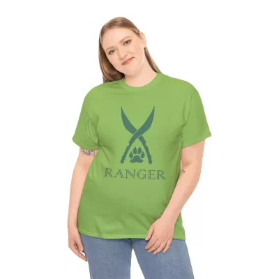 Ranger | Unisex T-shirt | Dungeons and Dragons Style | Pathfinder Style | Fantastic Gift | Metal D20 Shirt | Dragon Dice Shirt - Image 29