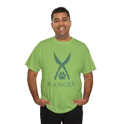 Ranger | Unisex T-shirt | Dungeons and Dragons Style | Pathfinder Style | Fantastic Gift | Metal D20 Shirt | Dragon Dice Shirt - Image 32