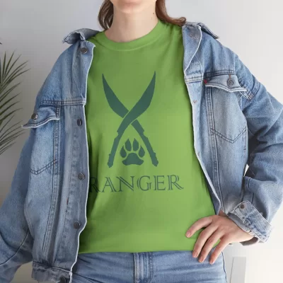 Ranger | Unisex T-shirt | Dungeons and Dragons Style | Pathfinder Style | Fantastic Gift | Metal D20 Shirt | Dragon Dice Shirt - Image 33