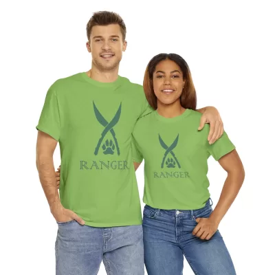 Ranger | Unisex T-shirt | Dungeons and Dragons Style | Pathfinder Style | Fantastic Gift | Metal D20 Shirt | Dragon Dice Shirt - Image 34